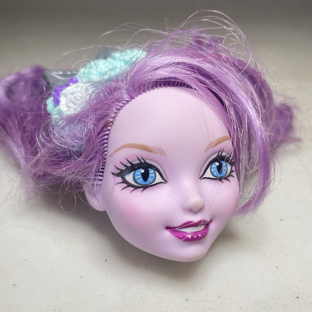Ever After High Kitty Cheshire Spring Unsprung Doll Mattel Head Replacement Only